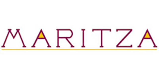 Logo de la marque de lunettes Maritza chez Q de Bouteilles, opticien à Aurec-sur-Loire.