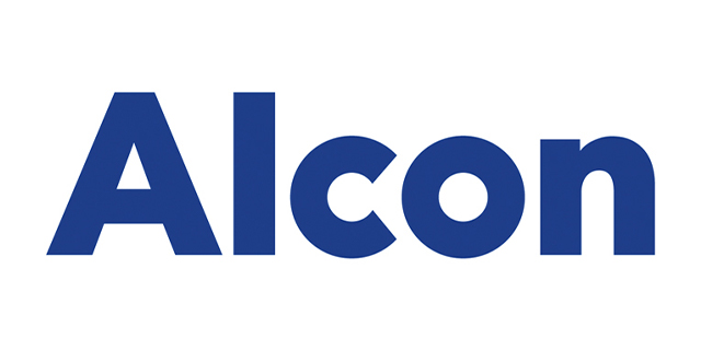 Logo de la marque de lunettes Alcon chez Q de Bouteilles, opticien à Aurec-sur-Loire.