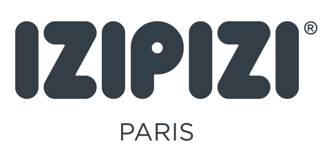 Logo de la marque de lunettes Izipizi chez Q de Bouteilles, opticien à Aurec-sur-Loire.